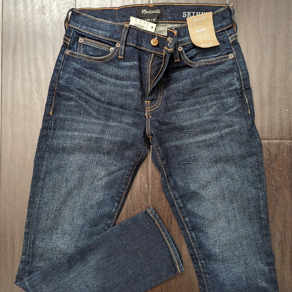 NWT Madewell Skinny Jeans 29 x 30
